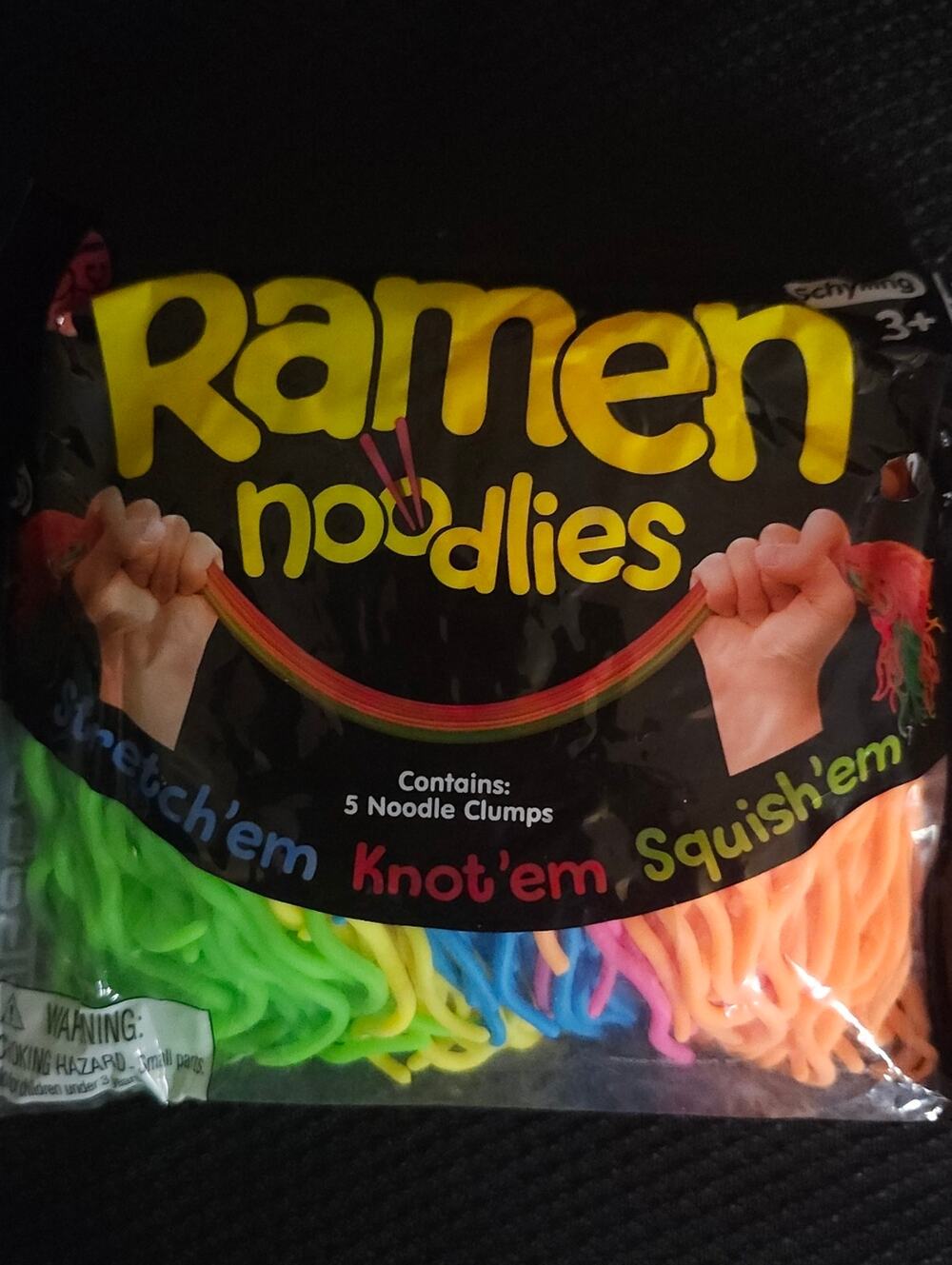 NEE DOH Ramen Noodlies Stretch & Squish Party Toy - Multicolor -1 Pack VIRAL HTF